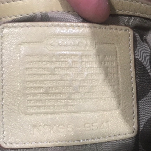 Coach Tan Boho Hobo Leather Shoulder Bag - Picture 9 of 11